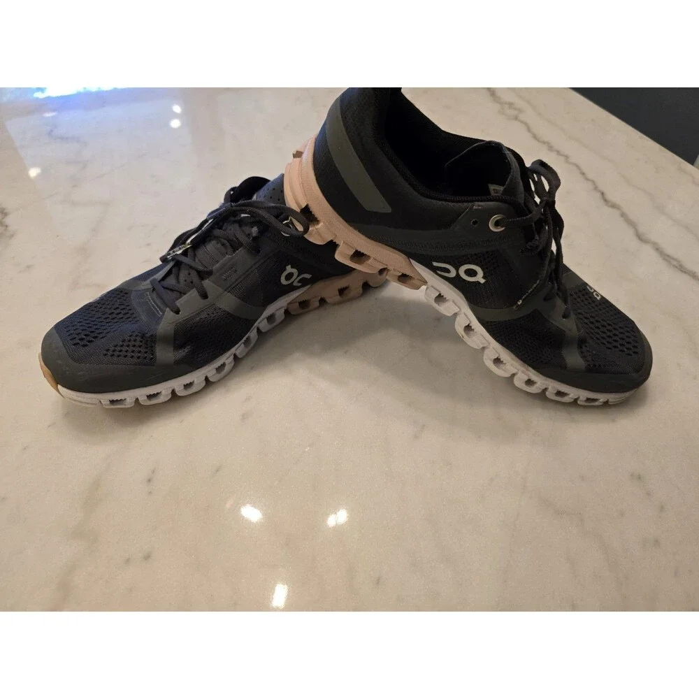 Size 8 - ON Cloudflow Rock Rose Womens Oncloud Running Athletic shoes